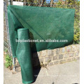 dark green fence privacy mesh screen with grommets or lock hole